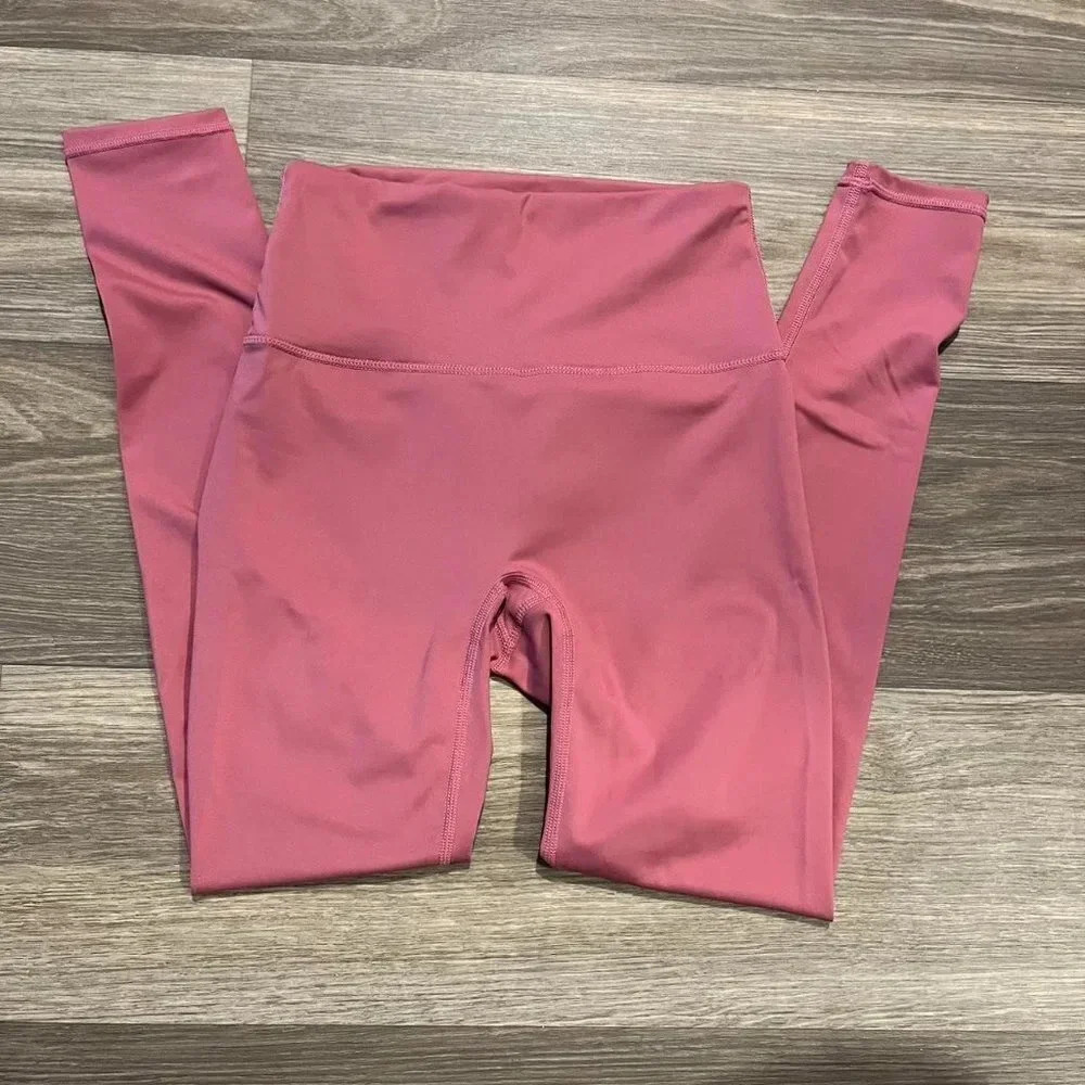 Pink Leggings Size Medium No Brand